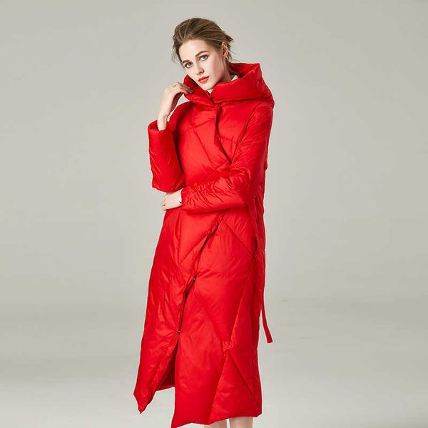 down et women's long over the knee autumn and winter thickened white down outdoor cold proof
down et women's long over the knee autumn and winter thickened white down outdoor cold proof