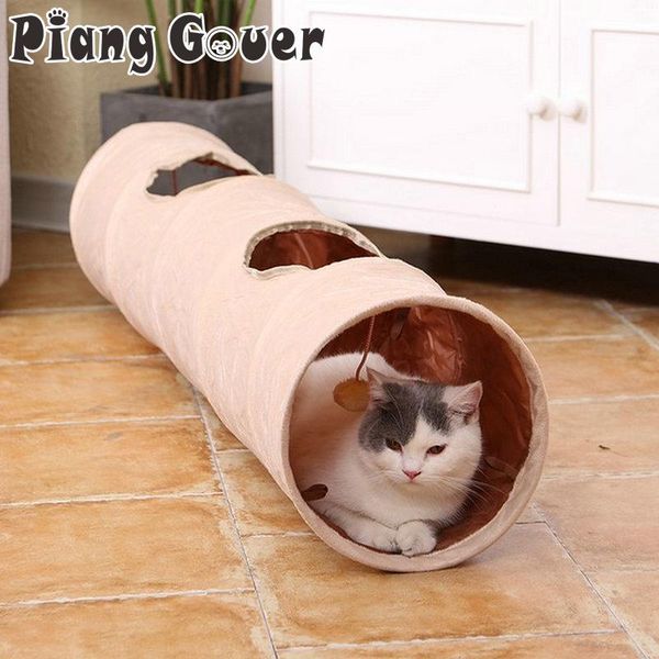 120cm pet tunnel long 2 holes cat puppy teaser funny hide toys with ball collapsible
120cm pet tunnel long 2 holes cat puppy teaser funny hide toys with ball collapsible