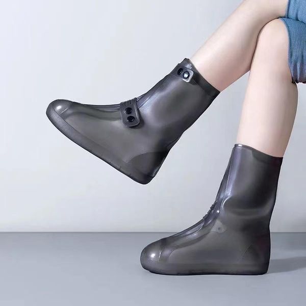 parent-child rain shoes cover non-slip waterproof soft portable girls boys high rainboots shoe sole 24-32cm boots, Black;grey
parent-child rain shoes cover non-slip waterproof soft portable girls boys high rainboots shoe sole 24-32cm boots, Black;grey