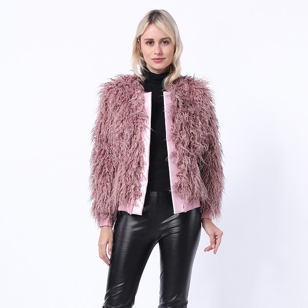 Foreign Trade Source Fur Imitation Fur Coat Korean Version Pure Color Tan Wool Women's Short Coat Manufacturer Sales, Black
Foreign Trade Source Fur Imitation Fur Coat Korean Version Pure Color Tan Wool Women's Short Coat Manufacturer Sales, Black