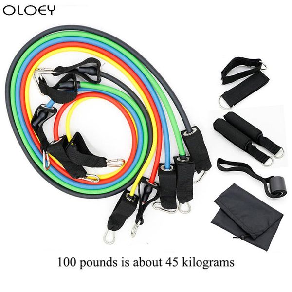 multi function latex resistance bands crossfit training exercise yoga tubes pull rope,rubber expander elastic fitness gym