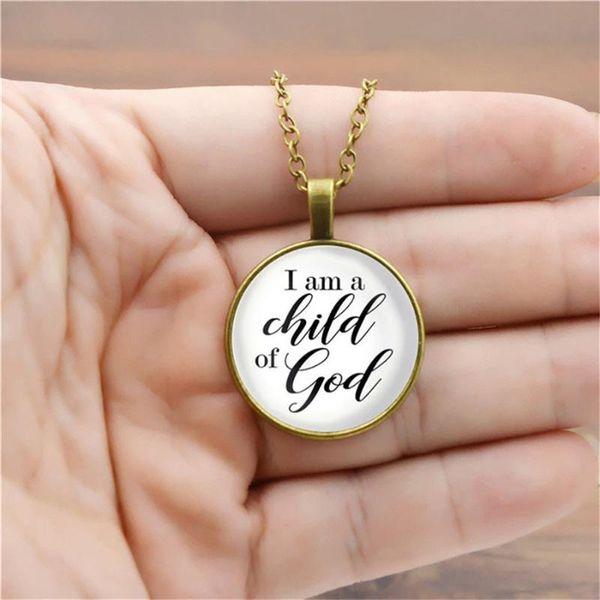 pendant necklaces qianraq i am a child of god christian faith necklace religious jewelry encouragement gift, Silver
pendant necklaces qianraq i am a child of god christian faith necklace religious jewelry encouragement gift, Silver