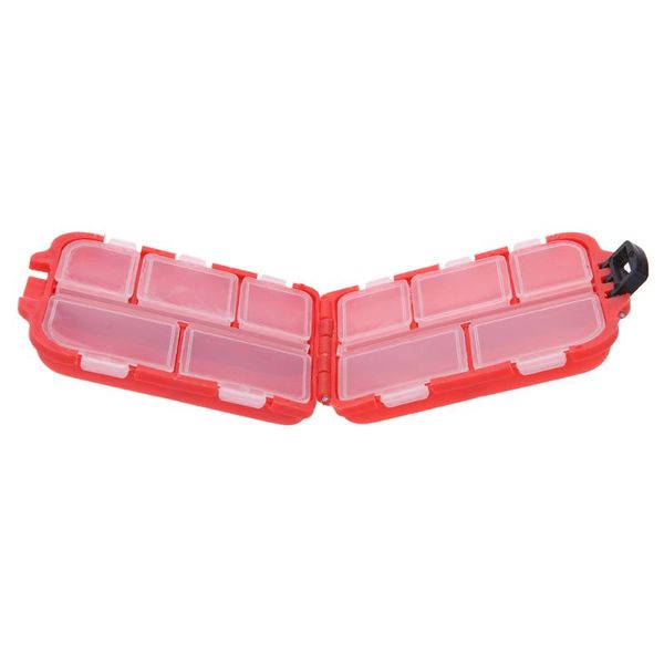 fishing accessories tackle box 10 compartments small size for hooks swivels beads etc red
fishing accessories tackle box 10 compartments small size for hooks swivels beads etc red