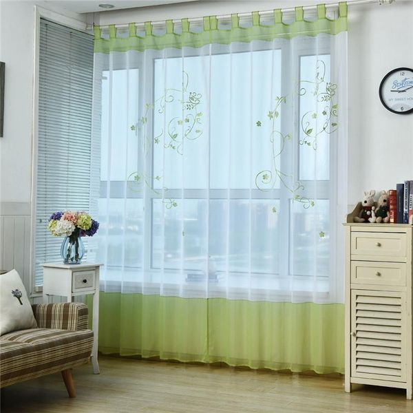 curtain & drapes 1 piece embroidered voile home living room bedroom window decoration
curtain & drapes 1 piece embroidered voile home living room bedroom window decoration