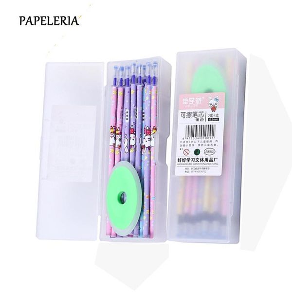 refills 30pcs/lot 0.5mm erasable pen refill blue/black ink office school washable handle pens writing stationery cute gel set gift, Black;red
refills 30pcs/lot 0.5mm erasable pen refill blue/black ink office school washable handle pens writing stationery cute gel set gift, Black;red