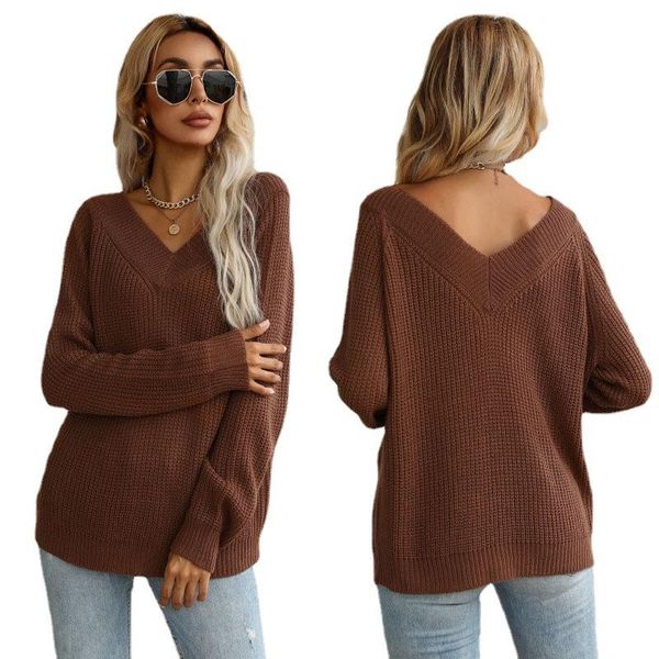 women's sweaters casual v neck loose knitted sweater women long sleeve streetwear jumper 2021 spring autumn patchwork pullovers, White;black
women's sweaters casual v neck loose knitted sweater women long sleeve streetwear jumper 2021 spring autumn patchwork pullovers, White;black