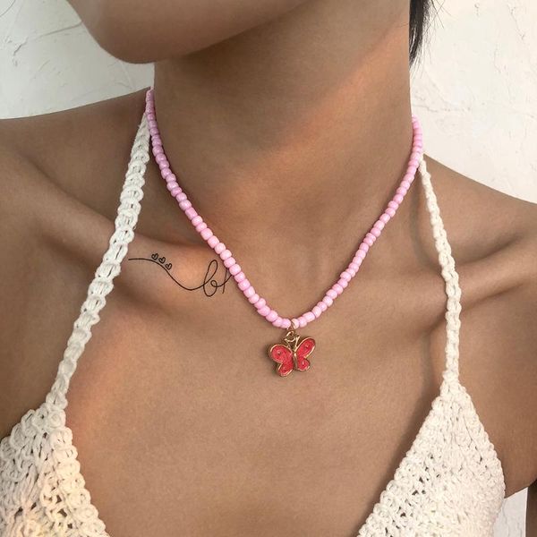 pendant necklaces lalynnly refreshing bohemian style butterfly patteren necklace for female women acrylic beads jewelry n9061, Silver
pendant necklaces lalynnly refreshing bohemian style butterfly patteren necklace for female women acrylic beads jewelry n9061, Silver