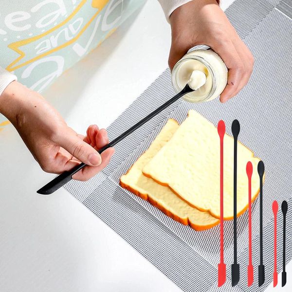 spoons mini silicone spatula set with long thin handle stirring rod mixing dessert coffee tea honey supplies kitchen tools fft
spoons mini silicone spatula set with long thin handle stirring rod mixing dessert coffee tea honey supplies kitchen tools fft