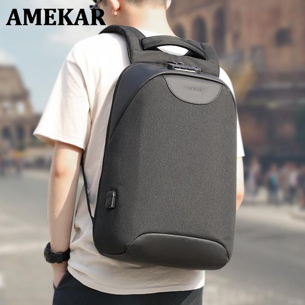 backpack no key anti theft tsa lock fashion men backpacks 15.6inch usb charging lap2021 school for teenager
backpack no key anti theft tsa lock fashion men backpacks 15.6inch usb charging lap2021 school for teenager