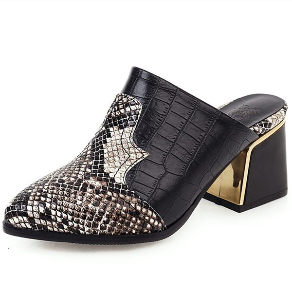 party summer show off mules plus woman mix female shoes pointed finger high-spring pumps jx0r, Black
party summer show off mules plus woman mix female shoes pointed finger high-spring pumps jx0r, Black