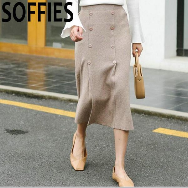 skirts 2021 high waist knit skirt buttons winter warm long elegant straight midi, Black
skirts 2021 high waist knit skirt buttons winter warm long elegant straight midi, Black
