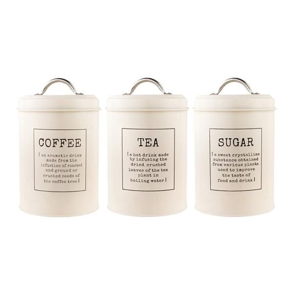 storage bottles & jars 3 pcs airtight store empty coffee tea with handle lid kitchen food cafe powder box tin canister container
storage bottles & jars 3 pcs airtight store empty coffee tea with handle lid kitchen food cafe powder box tin canister container