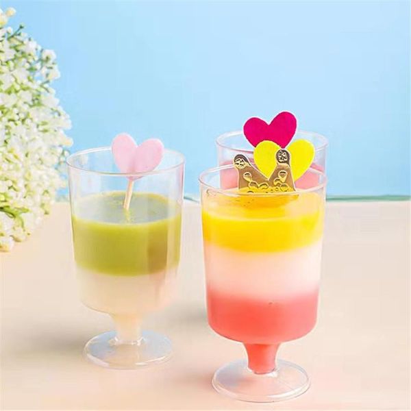 disposable cups & straws 100ml small glass hard plastic aviation cup party favor mousse pudding tiramisu dessert ice cream transparent
disposable cups & straws 100ml small glass hard plastic aviation cup party favor mousse pudding tiramisu dessert ice cream transparent