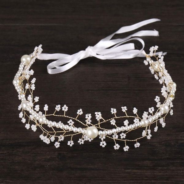 hair clips & barrettes korean handmade pearl beads ribbon headband jewelry bride band tiaras de noiva headpiece women wedding accessories sl, Golden;silver
hair clips & barrettes korean handmade pearl beads ribbon headband jewelry bride band tiaras de noiva headpiece women wedding accessories sl, Golden;silver