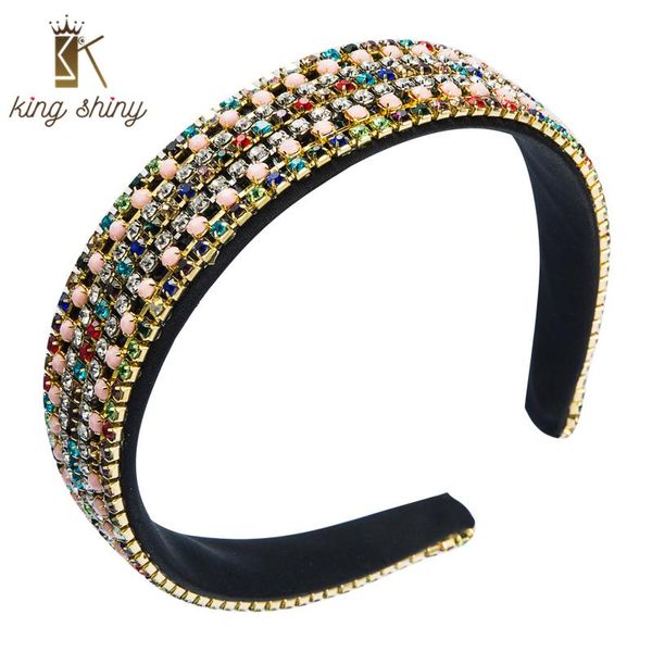 king shiny elegant korean full rhinestone headband color crystal beaded hairband for woman female hair accessories clips & barr, Golden;silver
king shiny elegant korean full rhinestone headband color crystal beaded hairband for woman female hair accessories clips & barr, Golden;silver