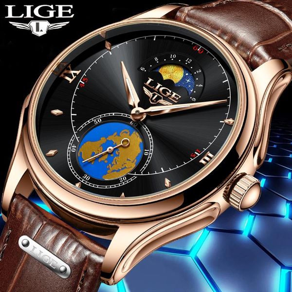wristwatches watches mens 2021 lige business men watch luxury military chronograph clock male sport waterproof quartz wrist for, Slivery;brown
wristwatches watches mens 2021 lige business men watch luxury military chronograph clock male sport waterproof quartz wrist for, Slivery;brown