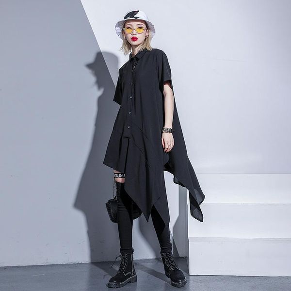 women's blouses & shirts z-zoux women shirt chiffon blouse asymmetric loose long summer plus size black 2021 fashion, White
women's blouses & shirts z-zoux women shirt chiffon blouse asymmetric loose long summer plus size black 2021 fashion, White