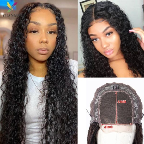 deep wave human hair wigs for women 4x4 lace front density 150% and wet closure wig 8-32 inches1, Black;brown
deep wave human hair wigs for women 4x4 lace front density 150% and wet closure wig 8-32 inches1, Black;brown