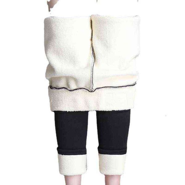 leggings women wear autumn and winter lamb cashmere high waist thickened black kitten pants large tight warm, Black;white
leggings women wear autumn and winter lamb cashmere high waist thickened black kitten pants large tight warm, Black;white