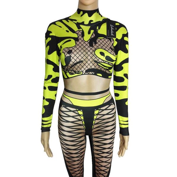 women's jumpsuits & rompers 3d pattern printed spandex jumpsuit nightclub bar women costume dance team pole dancing acrobatic performan, Black;white
women's jumpsuits & rompers 3d pattern printed spandex jumpsuit nightclub bar women costume dance team pole dancing acrobatic performan, Black;white