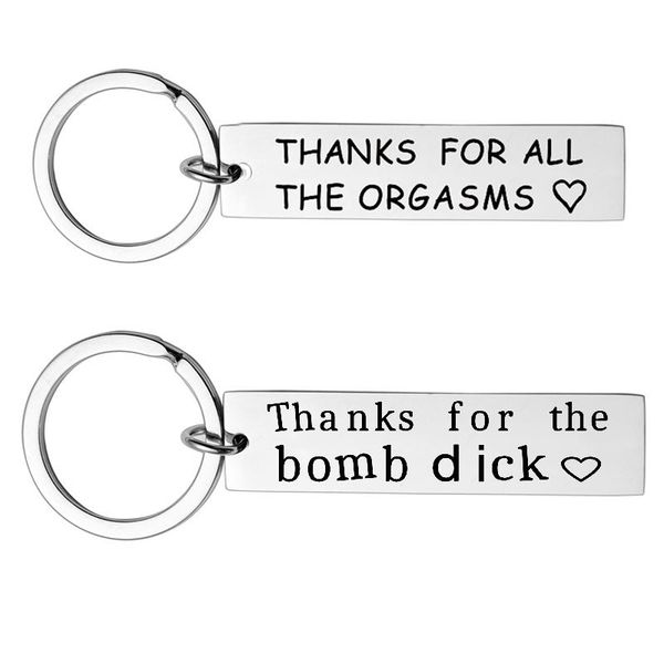 keychains couple funny key chain ring stainless steel engraved lover's keychain jewelry boyfriend girlfriend gift, Silver
keychains couple funny key chain ring stainless steel engraved lover's keychain jewelry boyfriend girlfriend gift, Silver