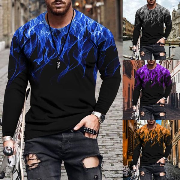 men's t-shirts t-shirt fashion print long sleeve o-neck pullover autumn spring casual loose streetwear camiseta hombre#fs, White;black
men's t-shirts t-shirt fashion print long sleeve o-neck pullover autumn spring casual loose streetwear camiseta hombre#fs, White;black