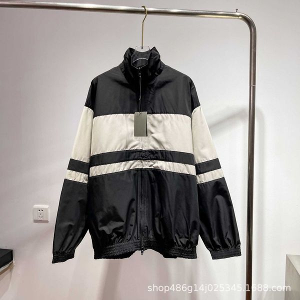 home b paris autumn winter new khaki black zipper cardigan stitched embroidered submachine jacket for men and women, Black;brown
home b paris autumn winter new khaki black zipper cardigan stitched embroidered submachine jacket for men and women, Black;brown