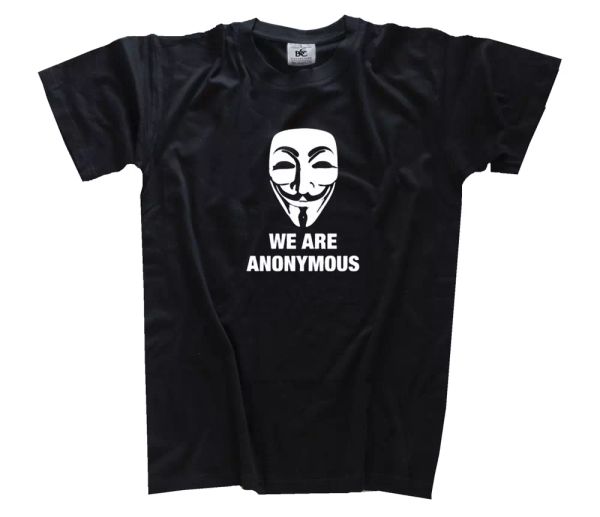 we are anonymous ii vendetta guy fawkes hacker awaits us t-shirt s - 3xl, White;black
we are anonymous ii vendetta guy fawkes hacker awaits us t-shirt s - 3xl, White;black