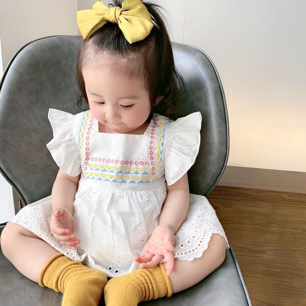 toddler baby girl cotton color thread embroidery sleeveless bodysuit summer new kid girls flower edge fashion bodysuits 210413, White
toddler baby girl cotton color thread embroidery sleeveless bodysuit summer new kid girls flower edge fashion bodysuits 210413, White