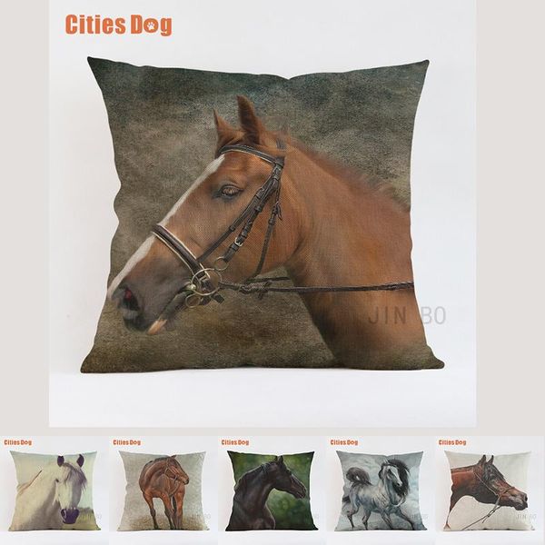 animal horse cushion cover 45x45cm polyester&linen decorative throw pillow running printing sofa decor cojines almohadas cushion/decorative
animal horse cushion cover 45x45cm polyester&linen decorative throw pillow running printing sofa decor cojines almohadas cushion/decorative