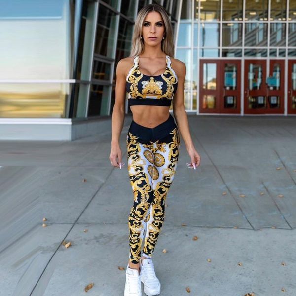 gym clothing gymystar womens 2 piece sport suit paisley printed stretchy fitness tank &pants outfits set high-waisted split-joint suits, White;black
gym clothing gymystar womens 2 piece sport suit paisley printed stretchy fitness tank &pants outfits set high-waisted split-joint suits, White;black