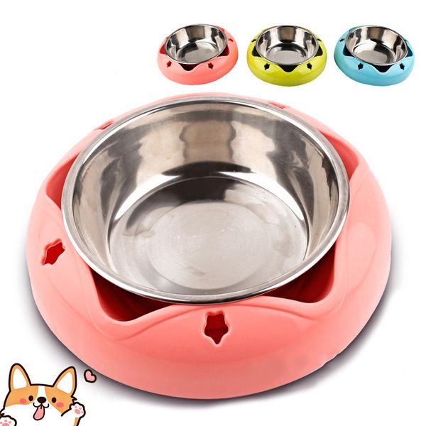 durable pet dog bowl stainless steel non-slip drinking feeding dual-use food feeder for small medium dogs cats pet accessories
durable pet dog bowl stainless steel non-slip drinking feeding dual-use food feeder for small medium dogs cats pet accessories