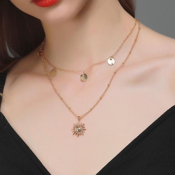 pendant necklaces 1pcs sun necklace for women fashion geometric hollow round chain pendants statement birthday jewelry gift, Silver
pendant necklaces 1pcs sun necklace for women fashion geometric hollow round chain pendants statement birthday jewelry gift, Silver