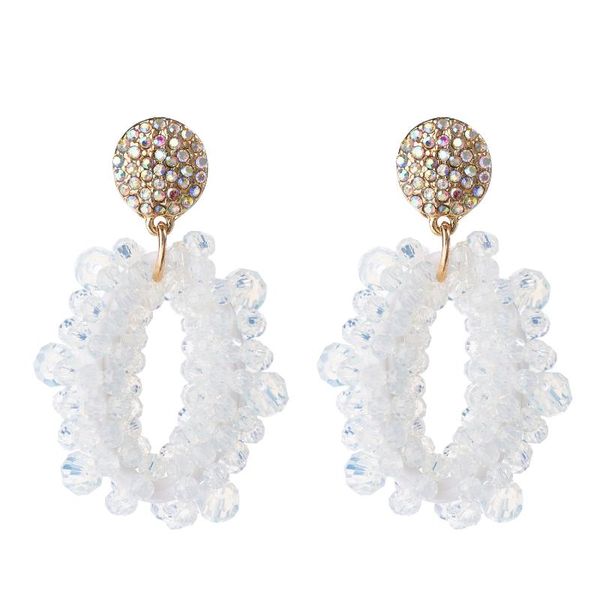hoop & huggie fashion 2021 bohemian style big earrings crystal wrapped earring jewelry for engagement wedding party, Golden;silver
hoop & huggie fashion 2021 bohemian style big earrings crystal wrapped earring jewelry for engagement wedding party, Golden;silver