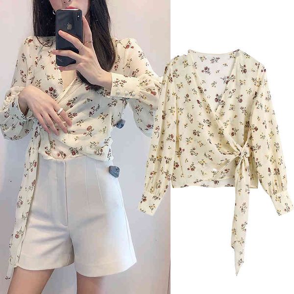 za summer womnen hasymmetry blouse floral printed v-neck pullover shirt casual ladies chic ropa 210422, White
za summer womnen hasymmetry blouse floral printed v-neck pullover shirt casual ladies chic ropa 210422, White