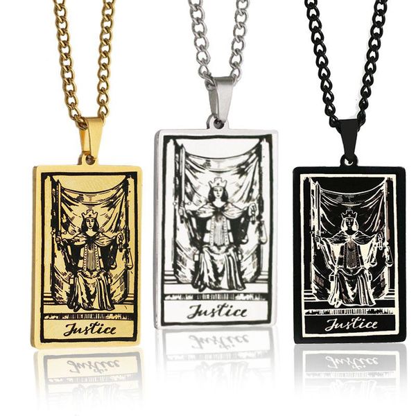 pendant necklaces talisman astrology tarot card necklace women men zodiac sign libra justice chokers gift, Silver
pendant necklaces talisman astrology tarot card necklace women men zodiac sign libra justice chokers gift, Silver