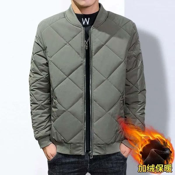 men's down & parkas winter jacket men clothing fashion cotton warm bomber coats casual quilted solid zipper padded outwear casaco mascu, Black
men's down & parkas winter jacket men clothing fashion cotton warm bomber coats casual quilted solid zipper padded outwear casaco mascu, Black