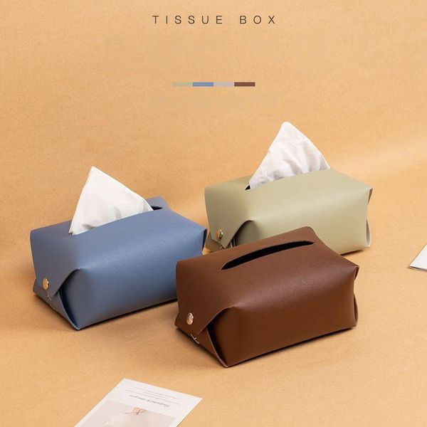 tissue boxes & napkins ins leather box simple household living room bedroom toilet storage
tissue boxes & napkins ins leather box simple household living room bedroom toilet storage