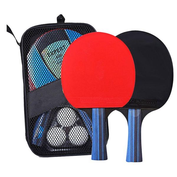 table tennis raquets sports and entertainment paddles pong racket 2 3 balls set semi-pro rubber high quality
table tennis raquets sports and entertainment paddles pong racket 2 3 balls set semi-pro rubber high quality