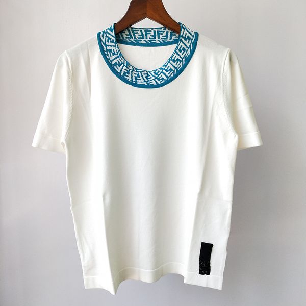 59% off factory outlet store summer neckline jacquard round neck short sleeve knitted for women, White;black
59% off factory outlet store summer neckline jacquard round neck short sleeve knitted for women, White;black