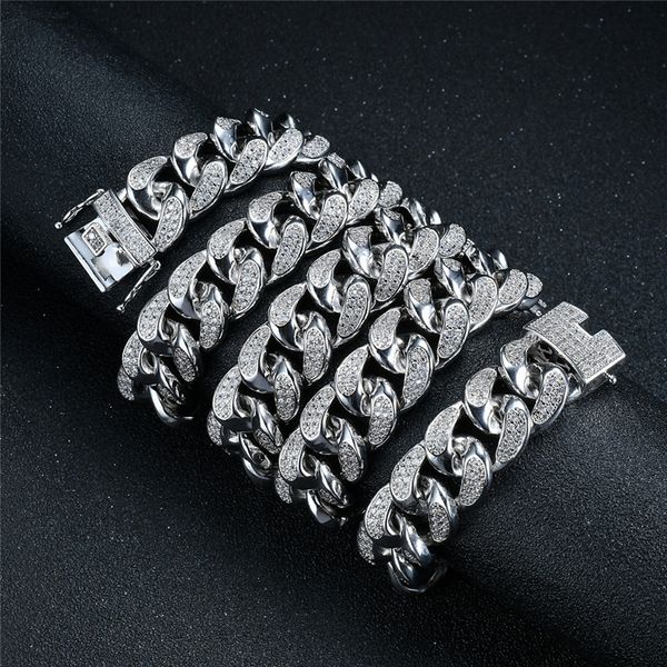 18mm iced out cuban necklace chain hip hop jewelry choker gold silver color rhinestone cz clasp for mens rapper necklaces link
18mm iced out cuban necklace chain hip hop jewelry choker gold silver color rhinestone cz clasp for mens rapper necklaces link