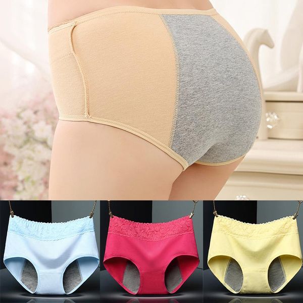 women's panties 9 colors plus size ladies menstrual leak-proof briefs pure cotton lace mid-waist solid color fashion stretch comfort wo, Black;pink
women's panties 9 colors plus size ladies menstrual leak-proof briefs pure cotton lace mid-waist solid color fashion stretch comfort wo, Black;pink