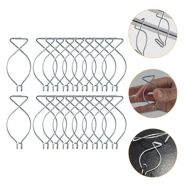 50pcs household galvanized steel ceiling silver automatic elastic hook clamps hooks & rails
50pcs household galvanized steel ceiling silver automatic elastic hook clamps hooks & rails