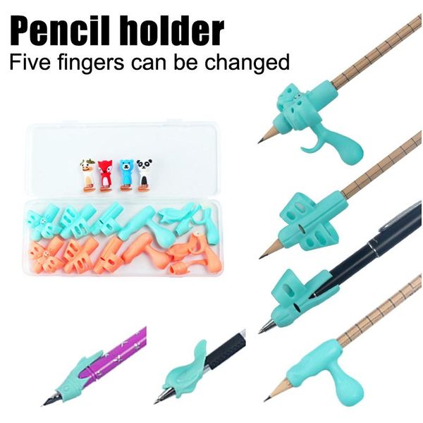 refills butterfly style three fingers writing corrector pencil holder with a cute doll kids learning device pen support kawaii, Black;red
refills butterfly style three fingers writing corrector pencil holder with a cute doll kids learning device pen support kawaii, Black;red