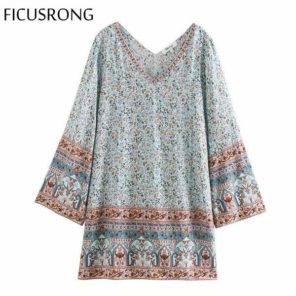 casual dresses fashion ladies 2021 flare sleeve bow summer dress women loose chic print v-neck streetwear, Black;gray
casual dresses fashion ladies 2021 flare sleeve bow summer dress women loose chic print v-neck streetwear, Black;gray