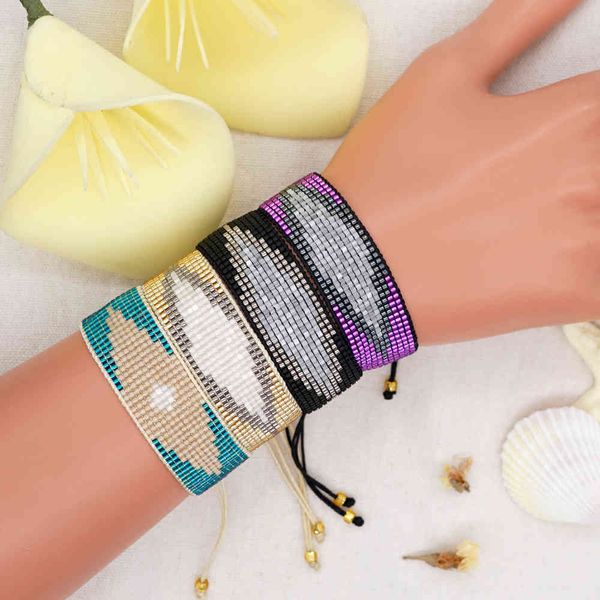 go2boho 2021 jewelry miyuki bracelets turkish eye bracelet for women mexican pulsera femme handmade adjustable jewellery, Golden;silver
go2boho 2021 jewelry miyuki bracelets turkish eye bracelet for women mexican pulsera femme handmade adjustable jewellery, Golden;silver
