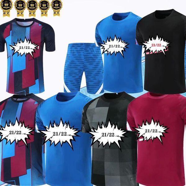 21 22 f. jong dest soccer jersey training suit kun aguero t-shirt 2021 2022 short sleeve football shirt barca team club train set, Black;yellow
21 22 f. jong dest soccer jersey training suit kun aguero t-shirt 2021 2022 short sleeve football shirt barca team club train set, Black;yellow