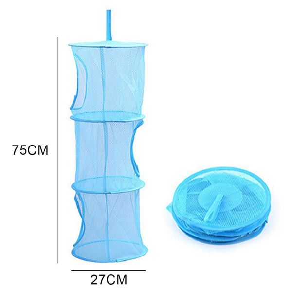 hangers & racks 1pc hanging mesh storage basket foldable three layer clothes dryer for bra underwear socks toys
hangers & racks 1pc hanging mesh storage basket foldable three layer clothes dryer for bra underwear socks toys