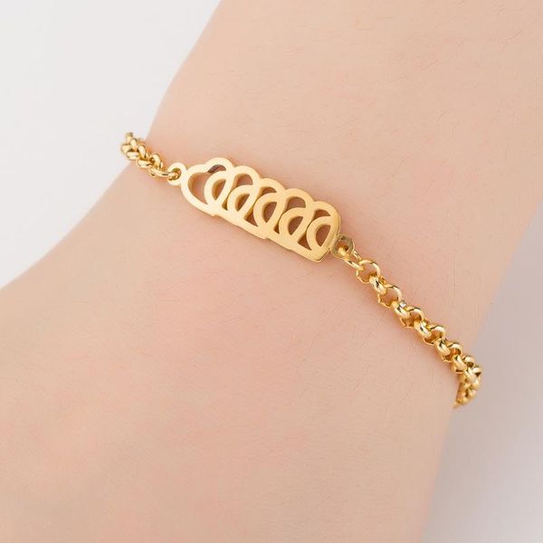 heart bracelets gold stainless steel chain bracelet for women accessories women's couple adjustable jewelry charm, Golden;silver
heart bracelets gold stainless steel chain bracelet for women accessories women's couple adjustable jewelry charm, Golden;silver