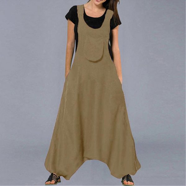 women's jumpsuits & rompers muqgew womens jumpsuit casual harlan linen sleeveless soild loose sling vest playsuit jumsuit combinaison f, Black;white
women's jumpsuits & rompers muqgew womens jumpsuit casual harlan linen sleeveless soild loose sling vest playsuit jumsuit combinaison f, Black;white